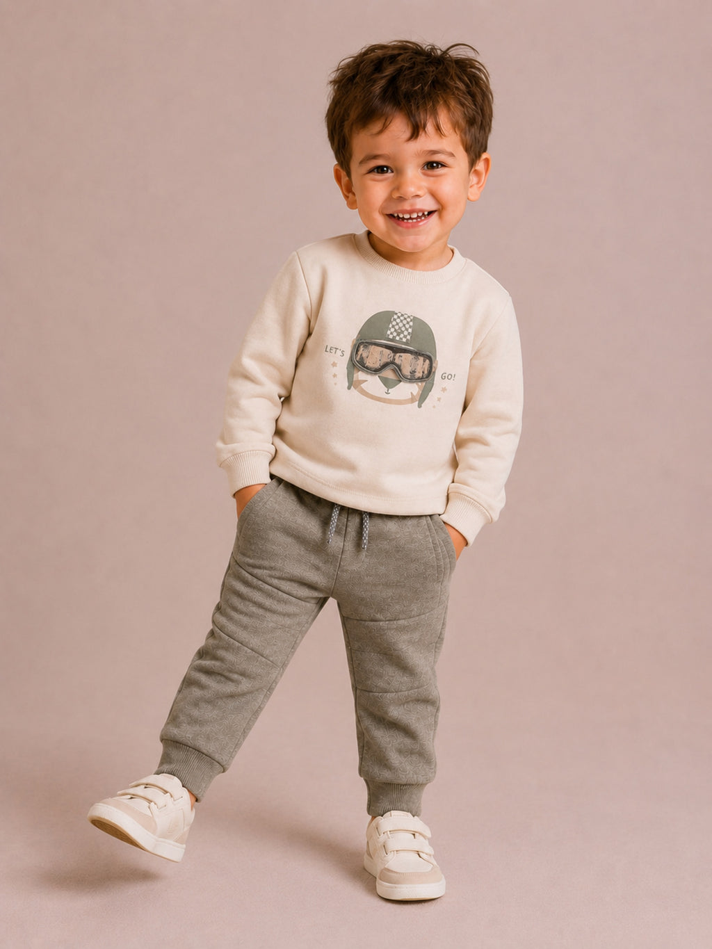 Boys Graphic Sweatshirt Jogger Set