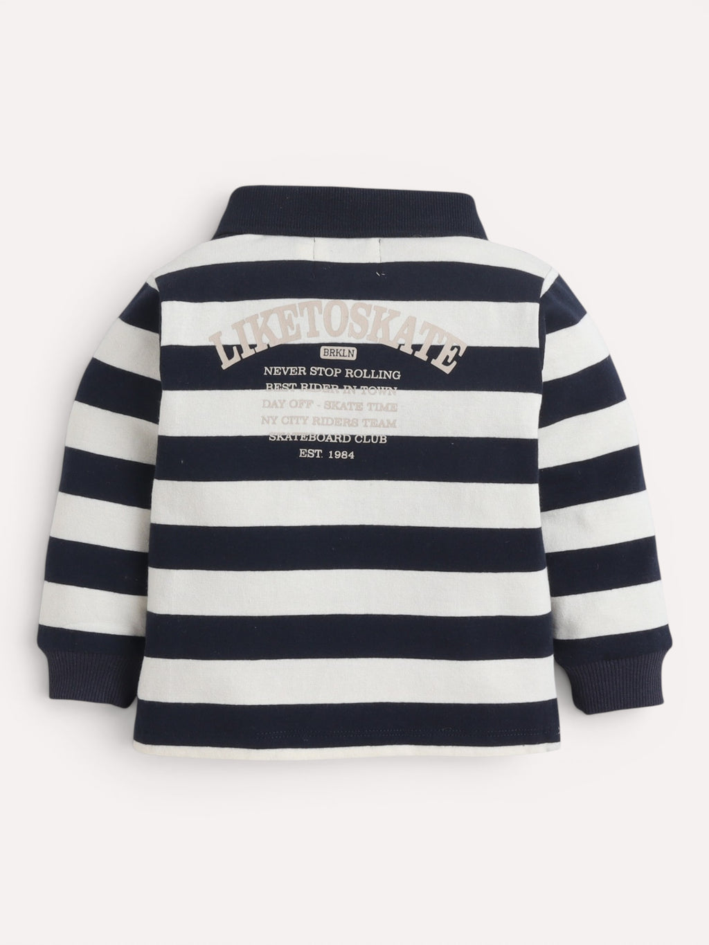Boys Striped Jogger Pants Set