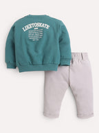 Boys 2Pc Print Sweatshirt Set