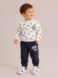 Boys 2Pc Print Sweatshirt Set