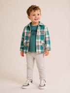 Boys 3Pc Print Jogger Set