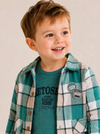 Boys 3Pc Print Jogger Set