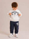 Boys 2Pc Print Sweatshirt Set