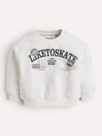 Boys 2Pc Print Sweatshirt Set