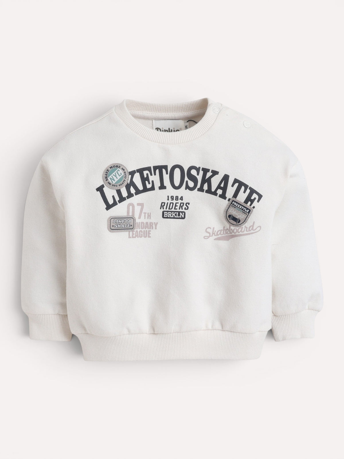 Boys 2Pc Print Sweatshirt Set