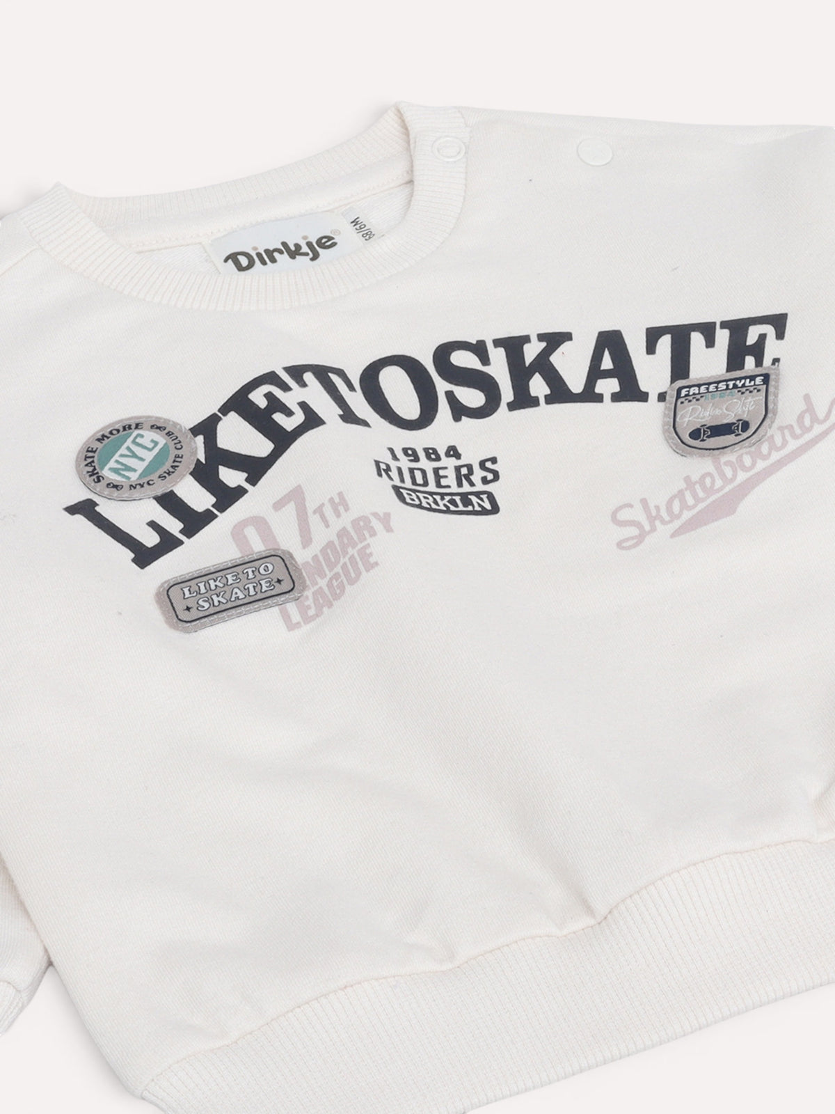 Boys 2Pc Print Sweatshirt Set
