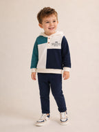 Boys Print Hoodie Jogger Set