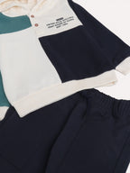 Boys Print Hoodie Jogger Set