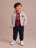 Boys 3Pc Striped T Shirt