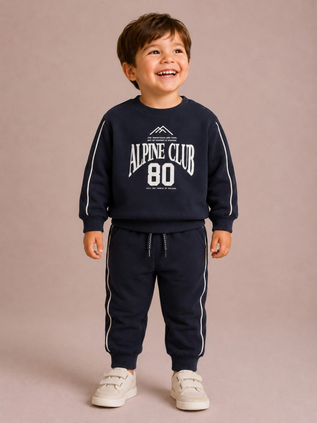 Boys 2Pc Print Sweatshirt Set