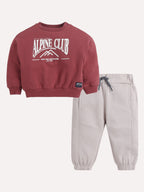 Boys 2Pc Print Sweatshirt Set