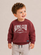 Boys 2Pc Print Sweatshirt Set