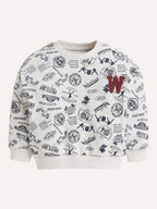 Boys 2Pc Print Sweatshirt Set