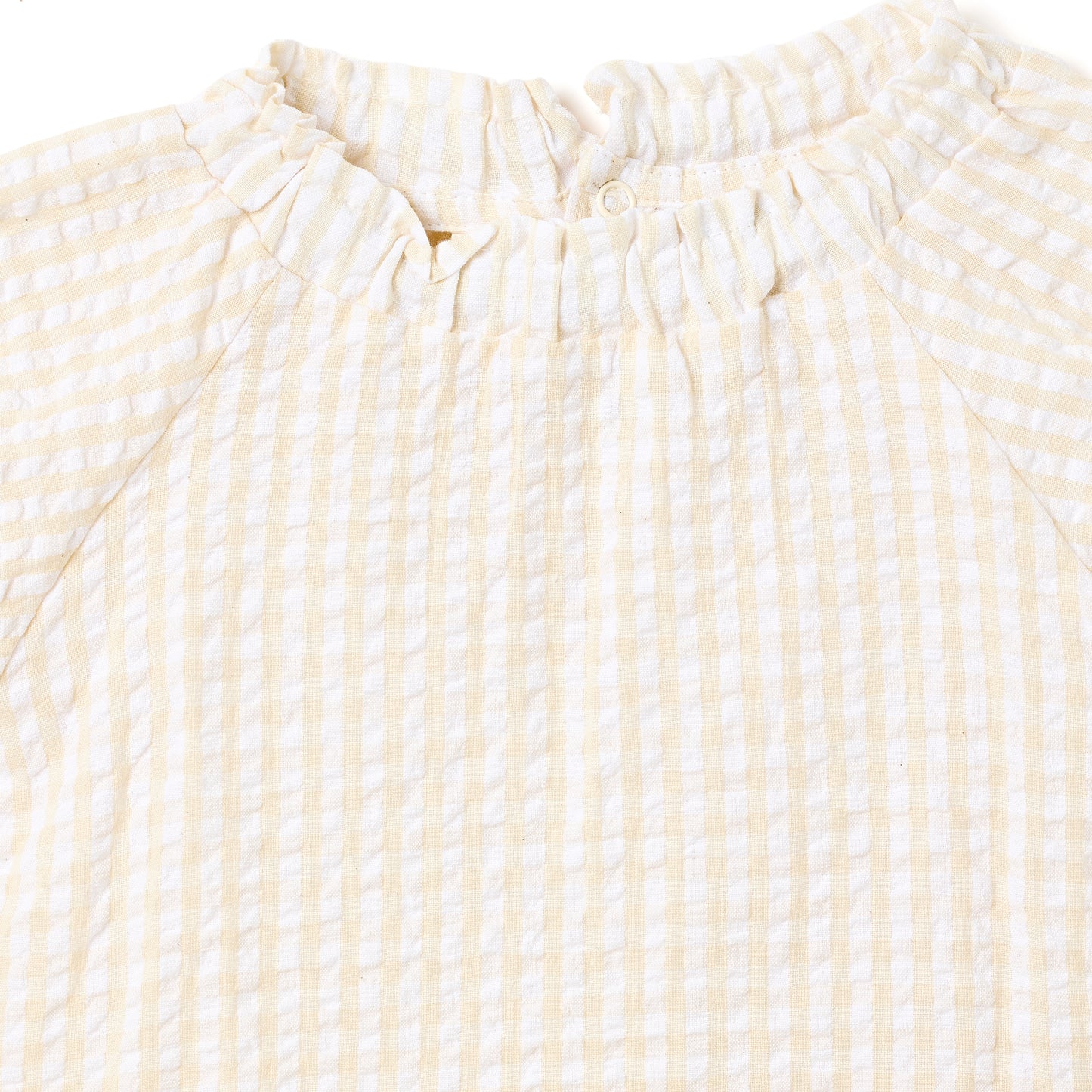 Girls 2 Pc Set Waffle-Knit Ruffle-Trim Top & Shorts Set