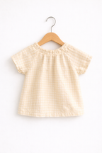 Girls 2 Pc Set Waffle-Knit Ruffle-Trim Top & Shorts Set