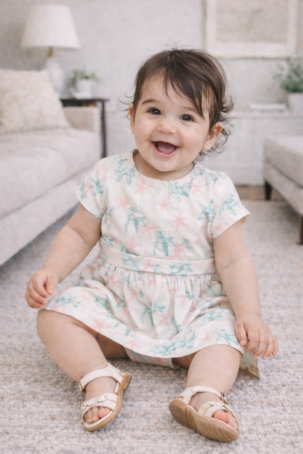 Dirls Dress Seaside