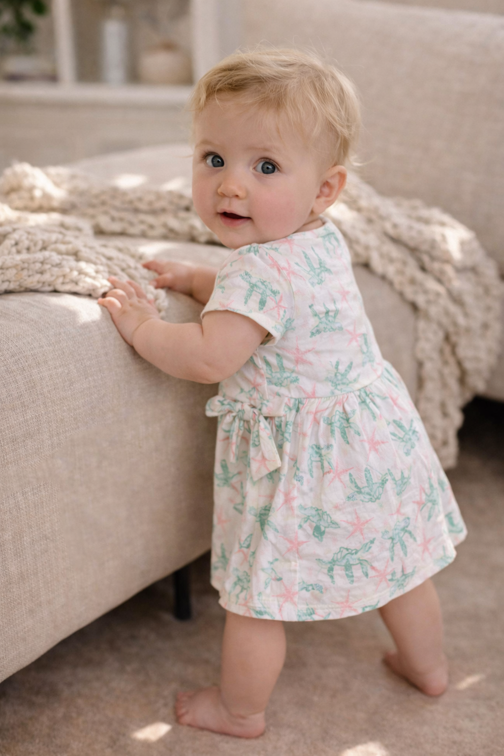 Dirls Dress Seaside