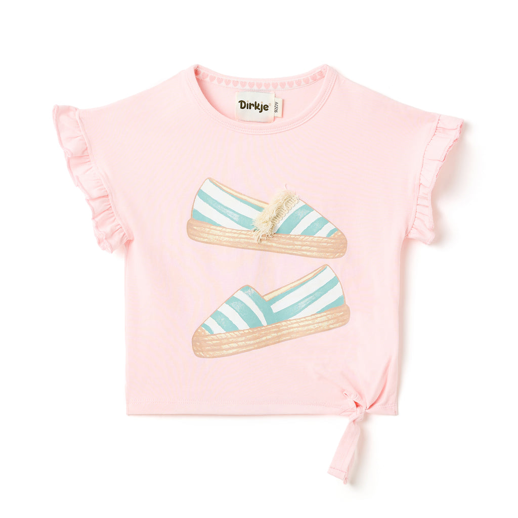 Girls 2Pc Print T Shirt