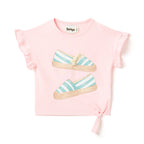 Girls 2Pc Print T Shirt