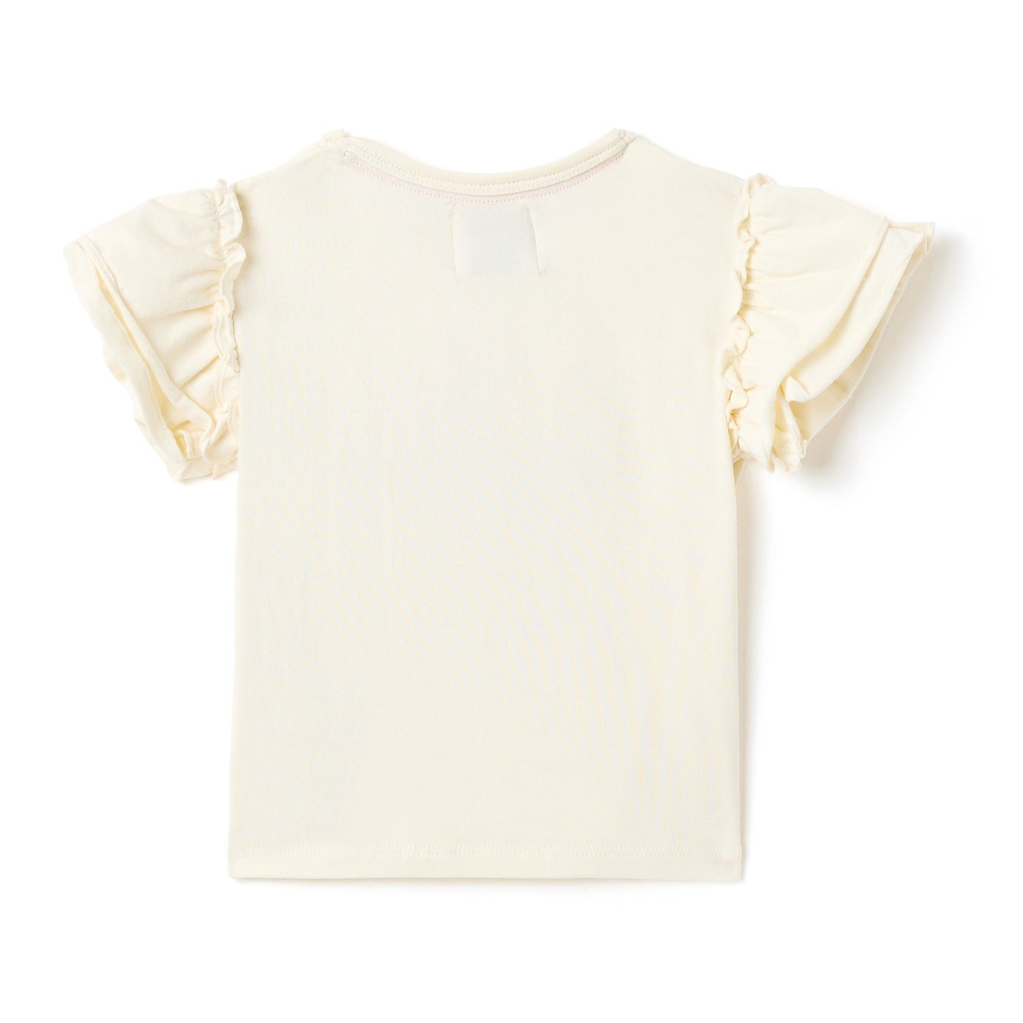 Girls 2 Pc Set “Flamingo Fête” Ruffle-Sleeve Tee & Bow-Trim Shorts Set