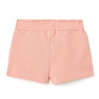 Girls 2 Pc Set ?Flamingo F?Te? Ruffle-Sleeve Tee & Bow-Trim Shorts Set