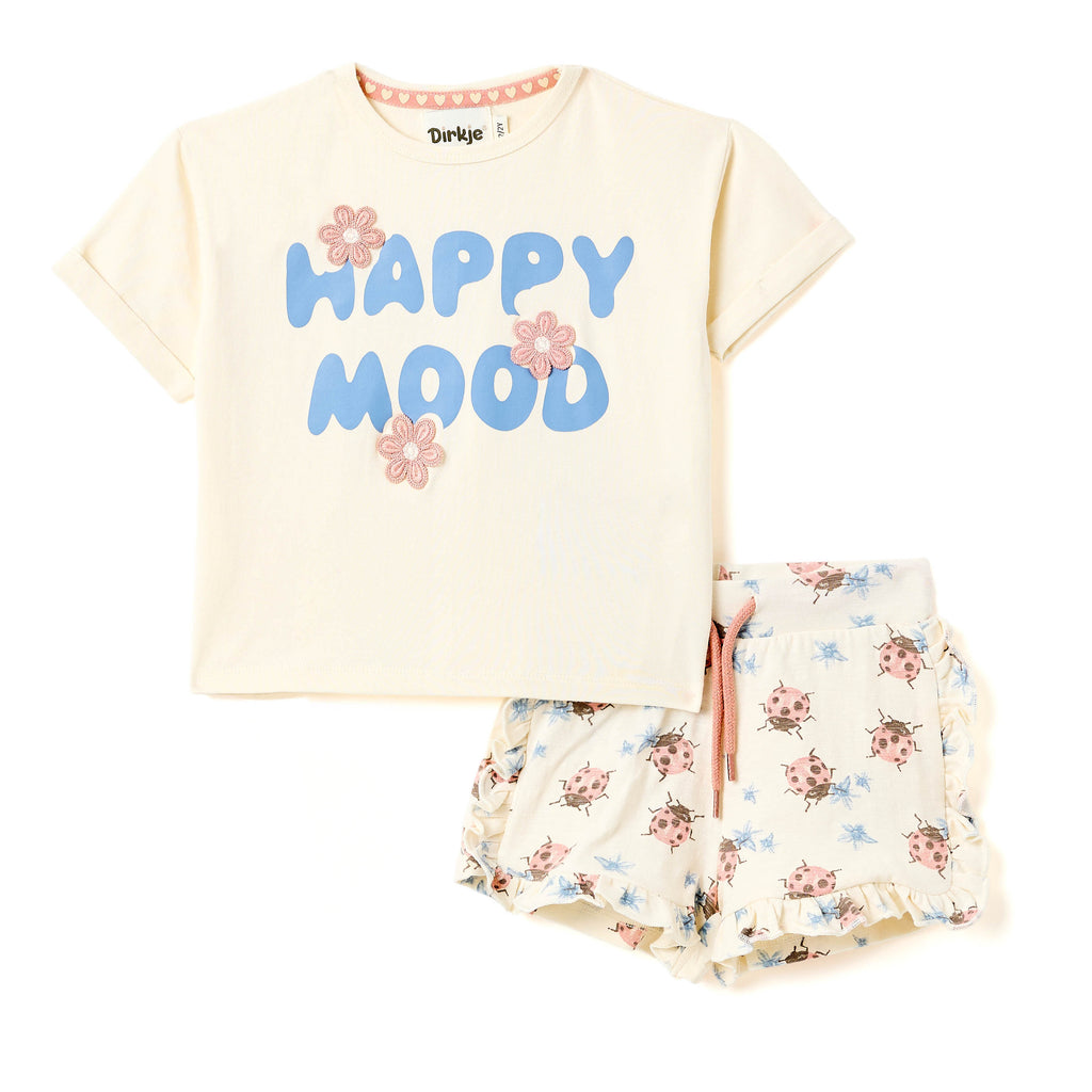 Girls 2Pc Shorts Top Set