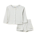 Girls 2Pc Striped Top Set