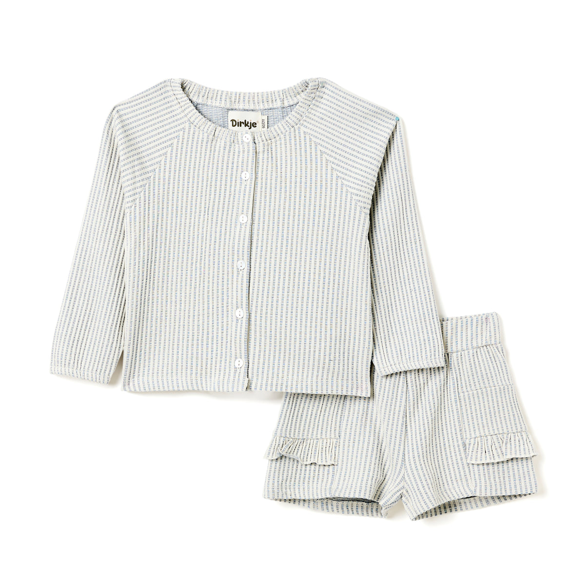 Girls 2Pc Striped Top Set