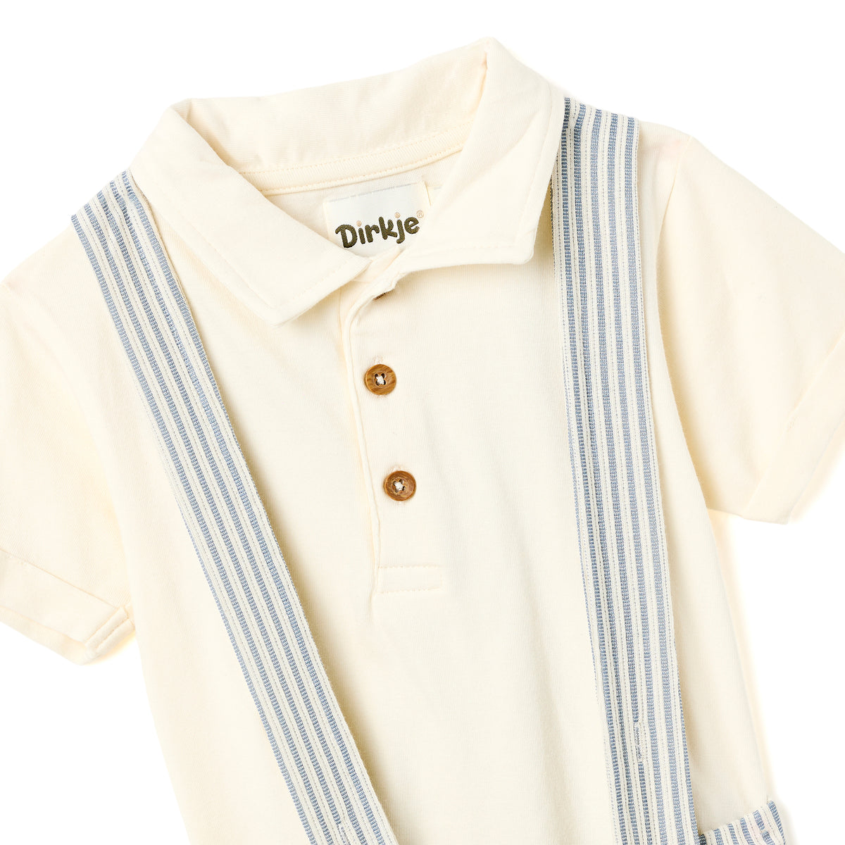 Boys Striped Polo Set