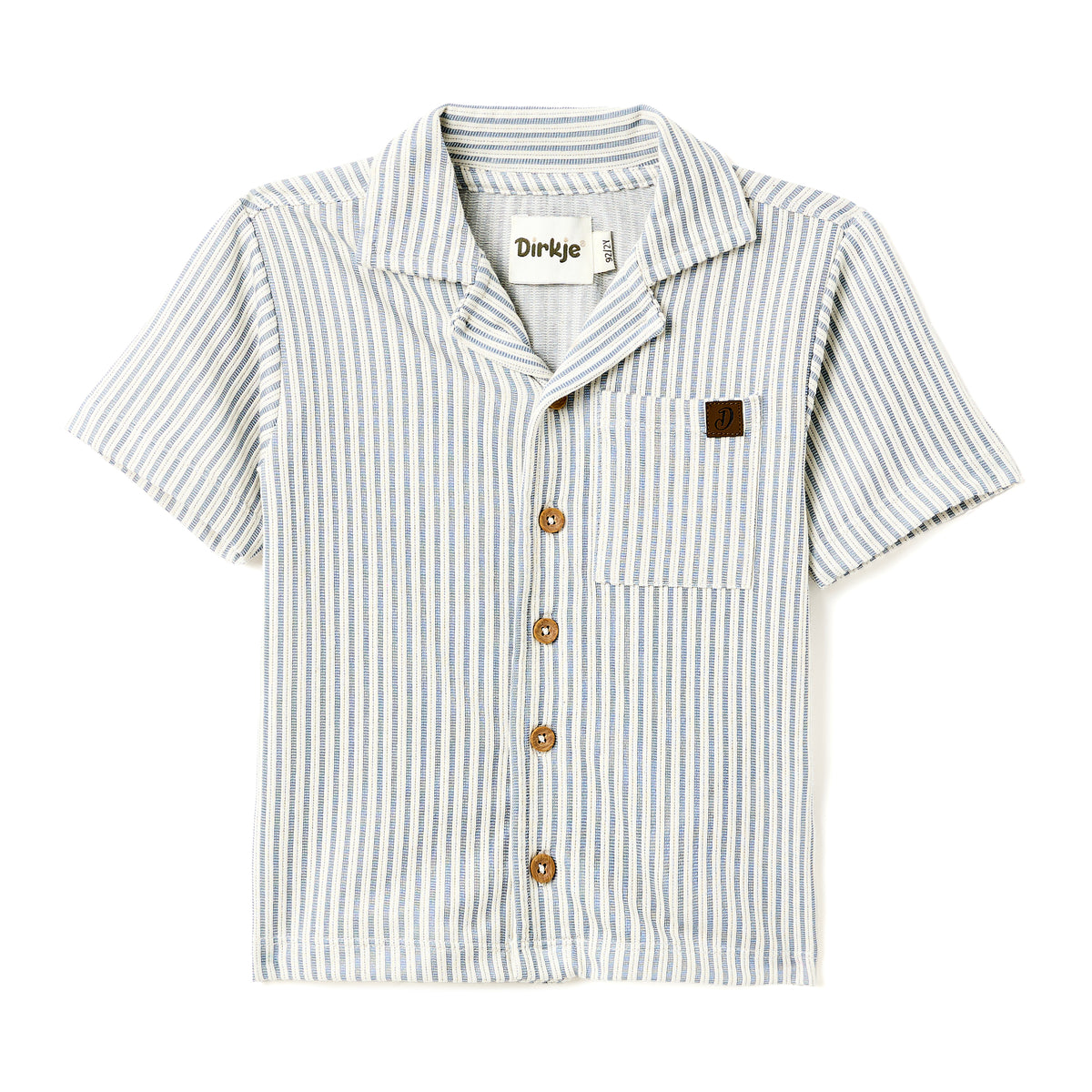 Boys 2Pc Striped Shirt Set