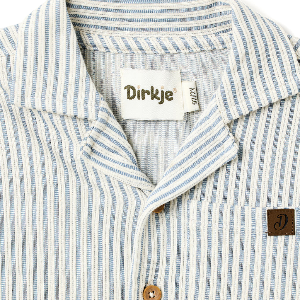 Boys 2Pc Striped Shirt Set