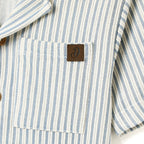 Boys 2Pc Striped Shirt Set