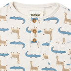 Boys 2 Pc Set ?Safari Adventure? Henley Tee & Blue Cargo Jogger Set