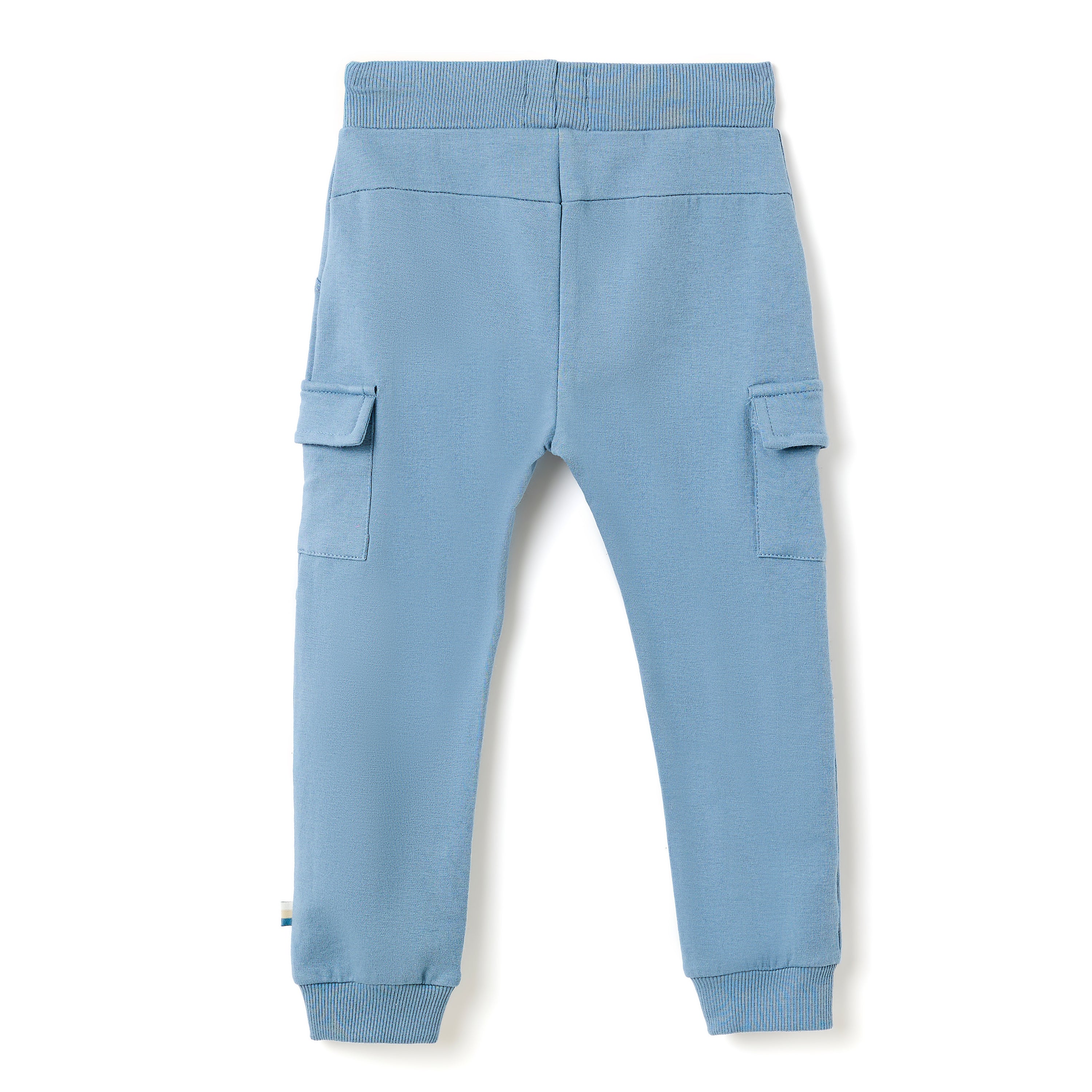 Boys 2 Pc Set ?Safari Adventure? Henley Tee & Blue Cargo Jogger Set