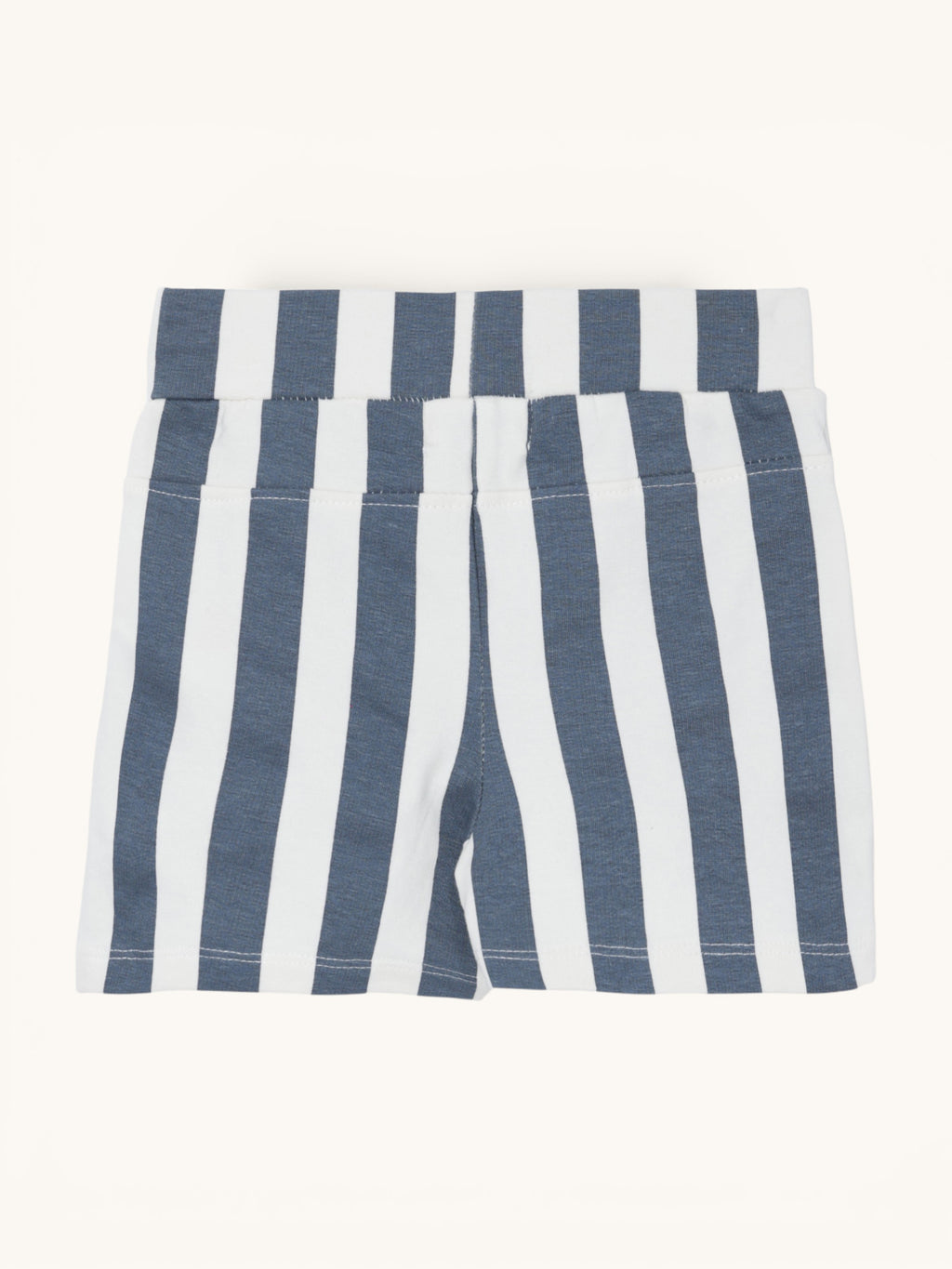 ?Cozy Dino? Hooded Tee & Striped Shorts Baby Set