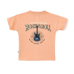 Boys 2 Pc Set ?Golden Hour? Terracotta Tee & Sand Joggers Set