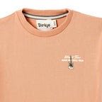 Boys 2 Pc Set ?Golden Hour? Terracotta Tee & Sand Joggers Set