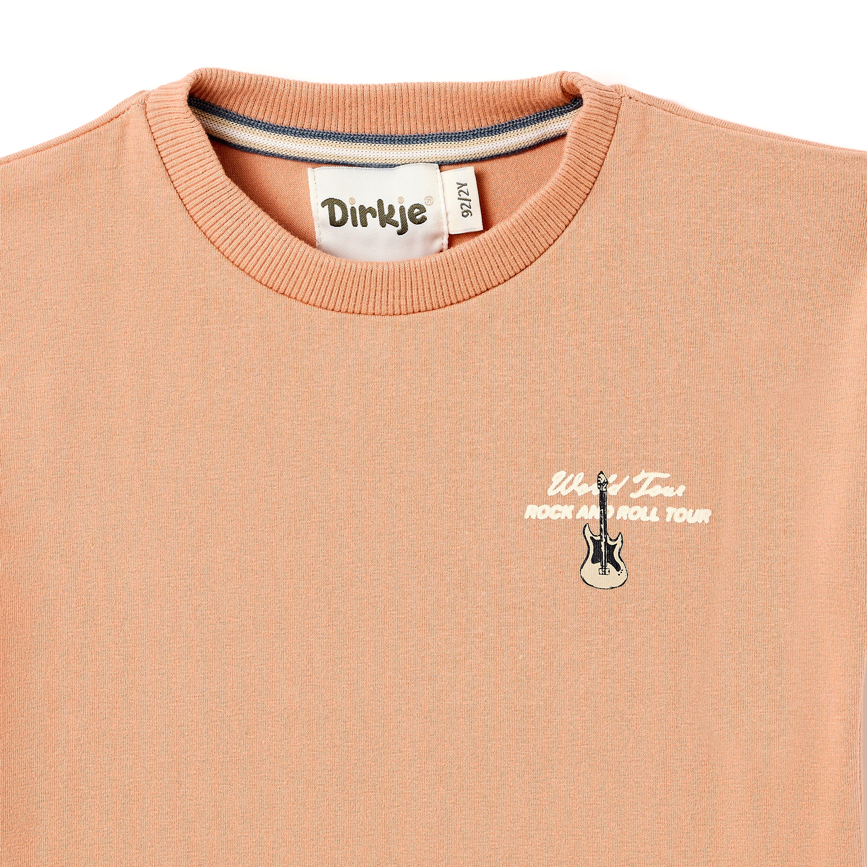 Boys 2 Pc Set ?Golden Hour? Terracotta Tee & Sand Joggers Set