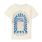 Boys 2 Pc Set ?Sunshine Surf Club? Graphic Tee & Moto-Pocket Joggers Set
