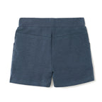 Boys 2 Pc Set ?Little Angler? Striped Anglerfish Tee & Pocketed Shorts Set