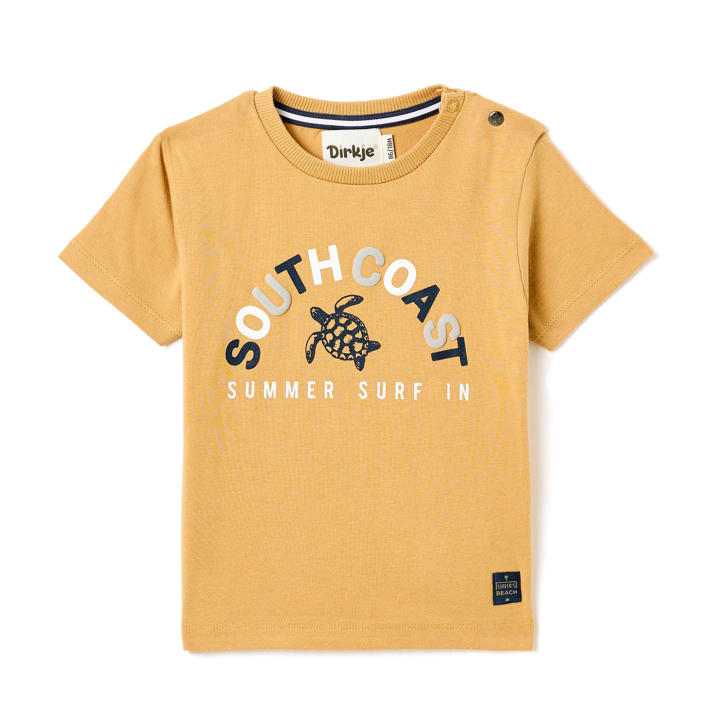 Boys 2 Pc Set “Surfing Turtles” Tee & Drawcord Shorts Set