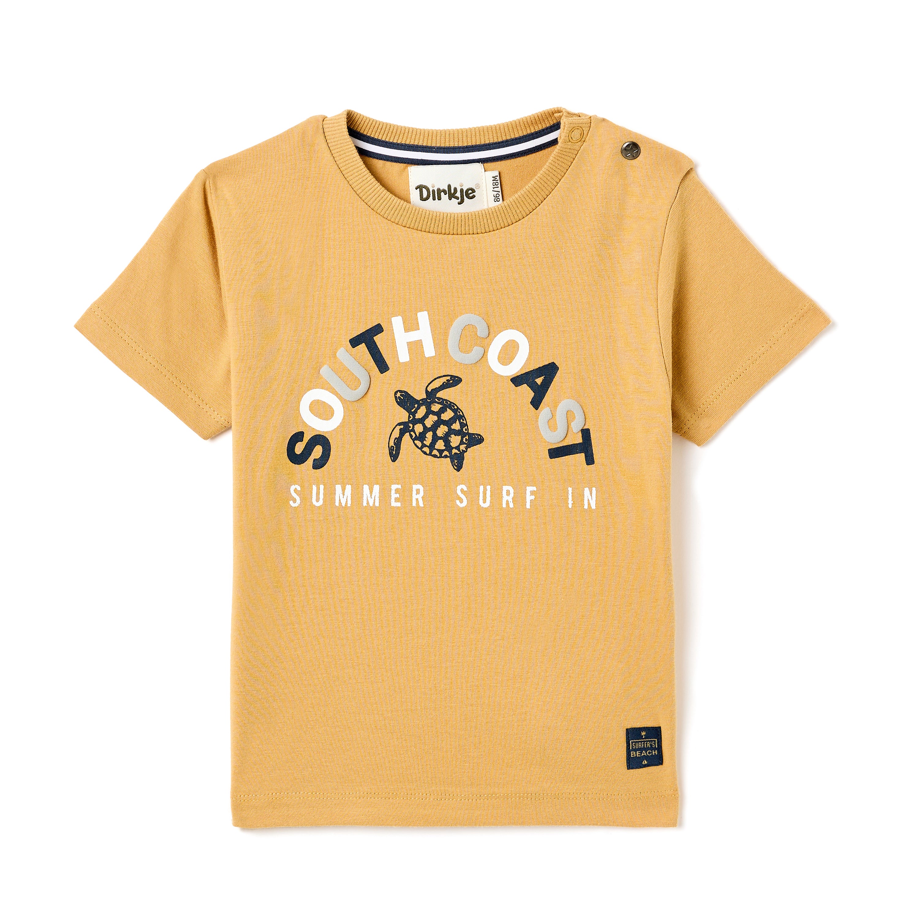 Boys 2 Pc Set ?Surfing Turtles? Tee & Drawcord Shorts Set