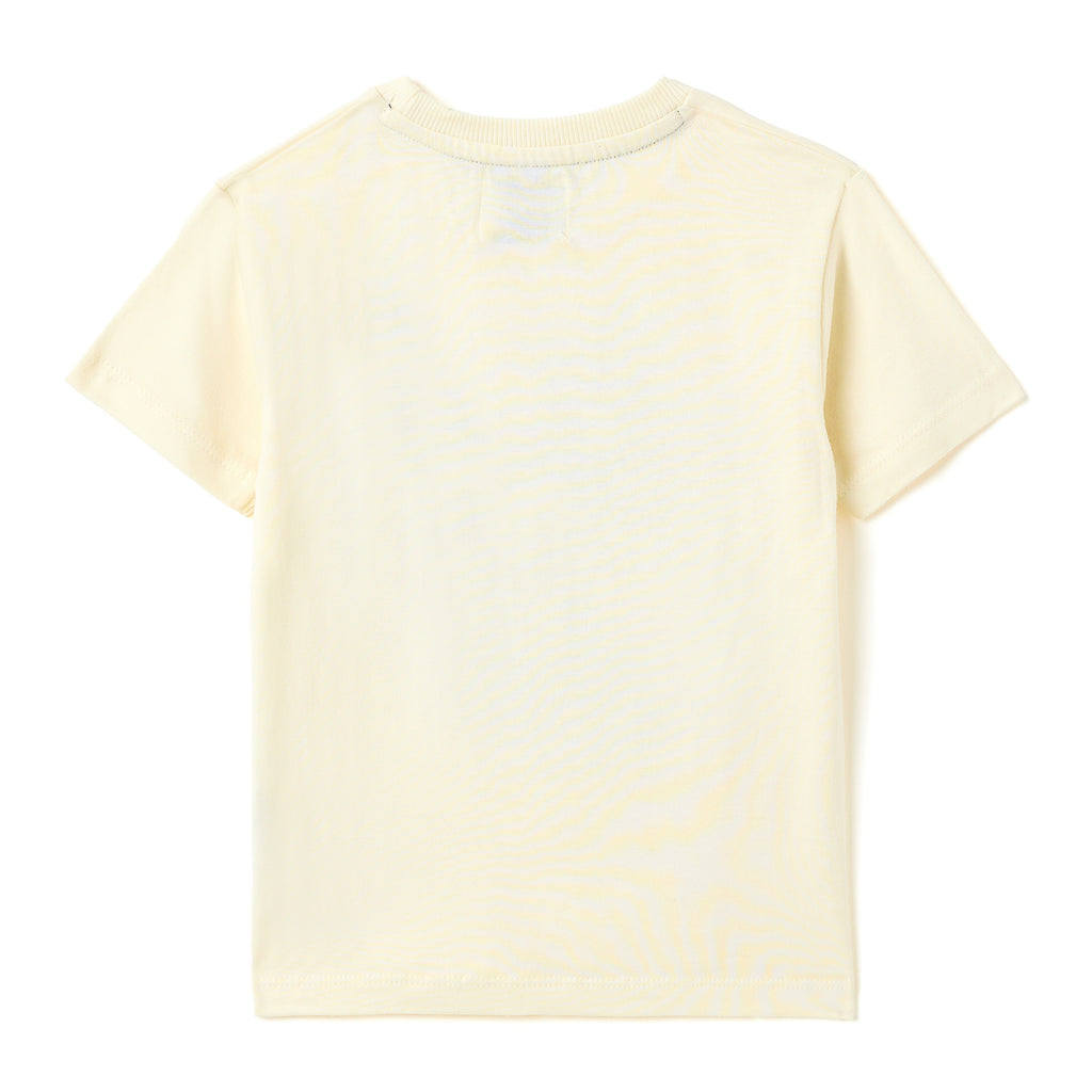 Boys 2 Pc Set ?Surf Club? Palm-Print Tee & Rib-Knit Joggers Set