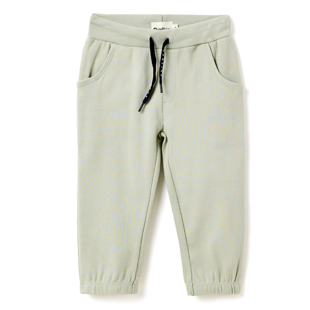 Boys 2 Pc Set ?Surf Club? Palm-Print Tee & Rib-Knit Joggers Set