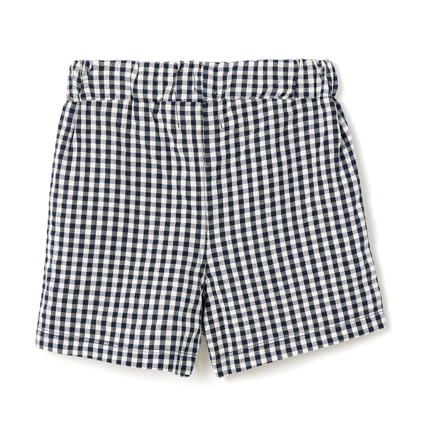 Boys 2 Pc Set “Sunset Gingham” Tee & Check Shorts Set