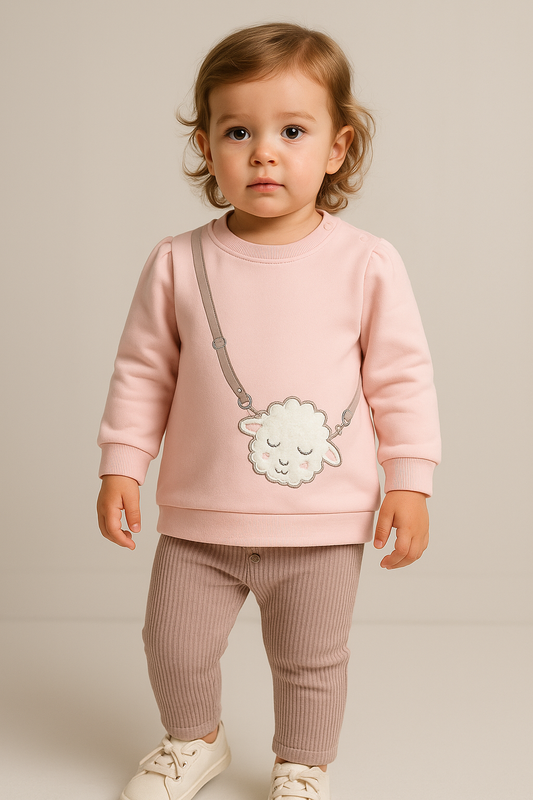 Dirkje Junior Girls 2-Piece Sweatshirt and Leggings Set