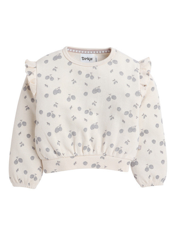 Dirkje Baby Girls 3-Piece Printed Sweatshirt, Joggers & Headband Set