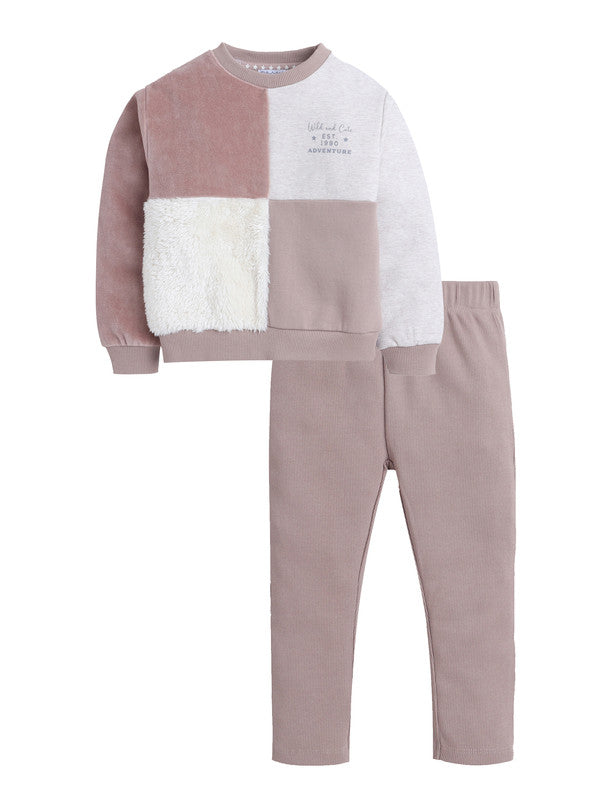 Dirkje Baby Boys Adventure Panel Fleece Set