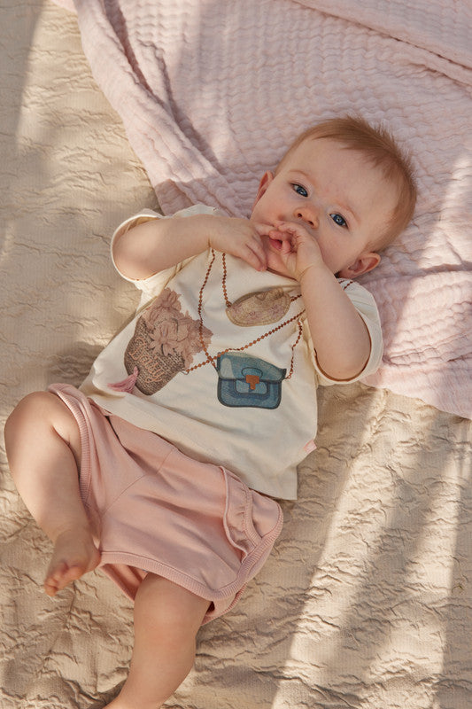 Dirkje 2 pcs babysuit + headband