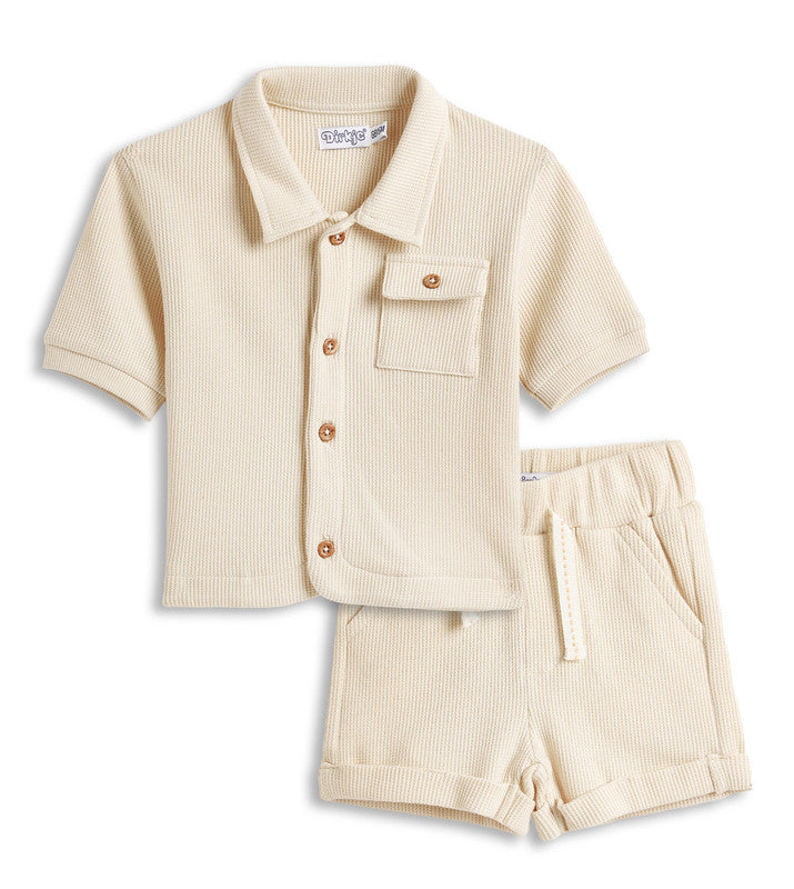 Dirkje Boys Set - Short sleeve Shirt & shorts